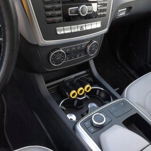 Ładowarka Dunlop Ładowarka samochodowa USB-A + USB-C 20W PD / 3x rozdzielacz gniazda zapalniczki 12/24V (czarny) 3