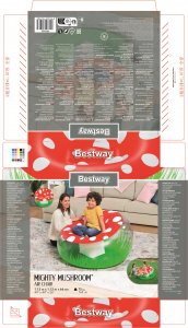 Bestway Fotel dmuchany 112x112x66cm B75123 45962 13