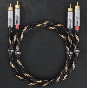 Kabel FiiO FiiO LR-RCA4S - 20cm - Podwójny analogowy kabel audio RCA 1