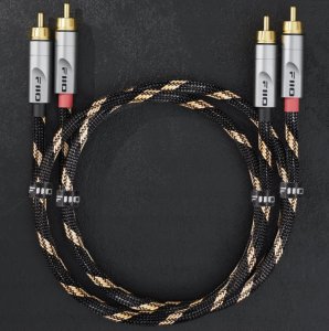 Kabel FiiO FiiO LR-RCA4M - 80cm - Podwójny analogowy kabel audio RCA 1