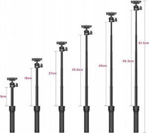 Selfie stick Ulanzi Kijek Selfie Stick Statyw Na Telefon Smartfon 180cm Pilot Bluetooth Ulanzi / Ma09 16
