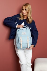 Plecak turystyczny Peterson Miejski, duży plecak damski z poliestru - Peterson NoSize 12