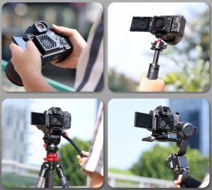 Ulanzi Wiatrak Wentylator Chłodzący Do Aparat Sony Canon Fuji Fujifilm / Ulanzi Ca25 / Srebrny 4