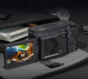 Ulanzi Wiatrak Wentylator Chłodzący Do Aparat Sony Canon Fuji Fujifilm / Ulanzi Ca25 / Srebrny 10