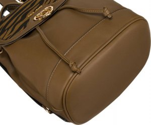 David Jones Miejski plecak damski z klapką wykonany ze skóry ekologicznej - David Jones NoSize 8