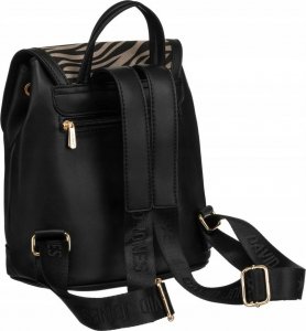 David Jones Miejski plecak damski z klapką wykonany ze skóry ekologicznej - David Jones NoSize 3