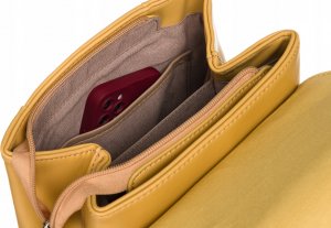 David Jones Klasyczny Plecak Damski Ze Skóry Ekologicznej 7