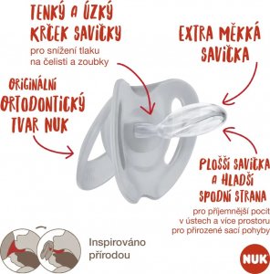NUK NUK SMOCZEK USP 2EL 0-6M D&N 10730692 1/6 3