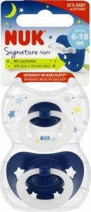 NUK Smoczek Signature Night 2 szt. 6-18 m (10176276) 1