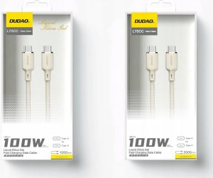 Kabel USB Dudao USB-C - USB-C 2 m Biały (DDA331) 5