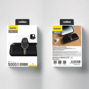 Powerbank Dudao Powerbank Dudao K20SL Lightning 5000mAh czarny 5
