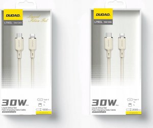 Kabel USB Dudao Lightning - USB-C 1 m Biały (DDA332) 6