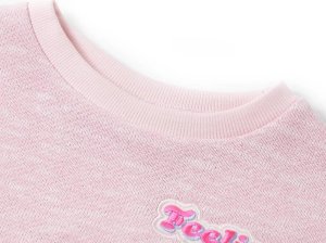 vidaXL Bluza dziecięca, jasnoliliowa, 128 3