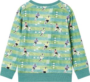 vidaXL Bluza dziecięca, jasnozielony melanż, 116 2