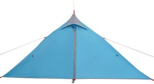 Namiot turystyczny vidaXL Namiot kempingowy, 1-os., niebieski, 255x153x130 cm, tafta 185T 7