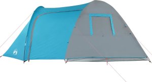 Namiot turystyczny vidaXL Namiot kempingowy, 6-os., niebieski, 466x342x200 cm, tafta 185T 6