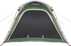 Namiot turystyczny vidaXL Namiot kempingowy, 4-os., zielony, 240x221x160 cm, tafta 185T 9