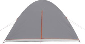 Namiot turystyczny vidaXL Namiot, 6-os., szaro-pomarańczowy, 466x342x200 cm, tafta 185T 8
