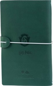 Harry Potter Harry Potter - Skórzany notatnik podróżny Slytherin 12x19,6 cm (Zielony) 2