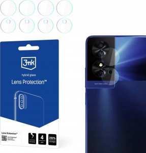 3MK Szkło hybrydowe na obiektyw aparatu 3MK Lens Protect TCL 50 SE [4 PACK] 1