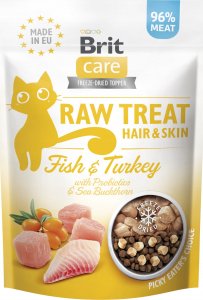 Brit Brit Raw Treat Cat Hair & Skin 40g 1