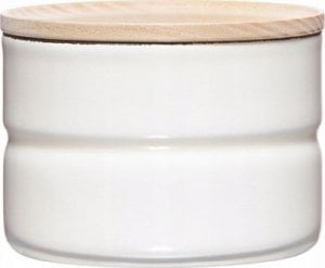 Riess RIESS - Pojemnik kuchenny z drewnianą pokrywą 0,2l Pure White 1