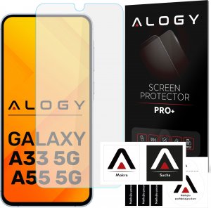 Alogy Szkło hartowane do Samsung Galaxy A35/A55 5G ochronne szkiełko na ekran 9H Alogy Pro+ 1