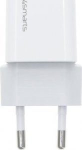Ładowarka 4smarts 4smarts Ładowarka sieciowa + kabel MFI VoltPlug PD 30W GaN USB-C/Lightning 1,5m biała/white 451534 2