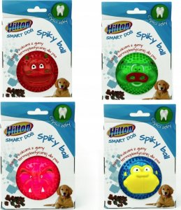 Hilton HILTON Dog Spiky Ball mix kolor piłka z kolcami  8cm dla psa 5