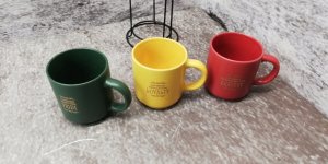 Harry Potter - Zestaw kubków ceramicznych ze stojakiem 300 ml 4 szt. Hogwart Houses 4