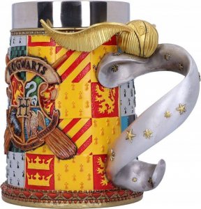 Harry Potter Harry Potter - Kubek / kufel ze stali nierdzewnej w pudełku prezentowym Golden Snitch 600 ml 2