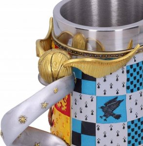 Harry Potter Harry Potter - Kubek / kufel ze stali nierdzewnej w pudełku prezentowym Golden Snitch 600 ml 6