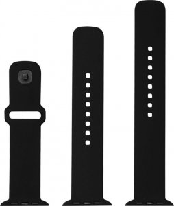 Fixed Silicone Sporty Strap - silikonowy pasek do Apple Watch Ultra/Ultra 2 49mm czarny 3