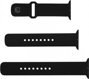 Fixed Silicone Sporty Strap - silikonowy pasek do Apple Watch Ultra/Ultra 2 49mm czarny 4