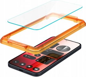 Spigen SZKŁO HARTOWANE SPIGEN ALM GLAS.TR 2-PACK NOTHING PHONE 2A CLEAR 4
