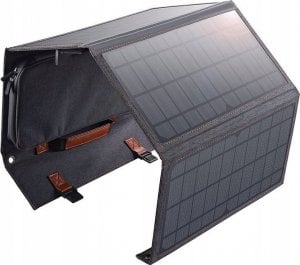 Ładowarka solarna Choetech Składana ładowarka solarna Choetech SC006 40W 1xUSB QC, 1xUSB-C PD (szara) 1