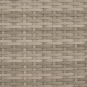 vidaXL Leżanka z poduszkami, jasnoszara, polirattan 9