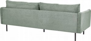 Beliani Sofa tapicerowana 3-osobowa zielona VINTERBRO 5
