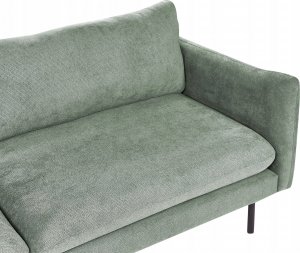 Beliani Sofa tapicerowana 3-osobowa zielona VINTERBRO 7