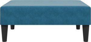 vidaXL 2 -częściowy komplet wypoczynkowy, niebieski, aksamitny 8