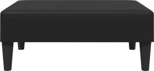 vidaXL 2-częściowy komplet wypoczynkowy, czarny, sztuczna skóra 8