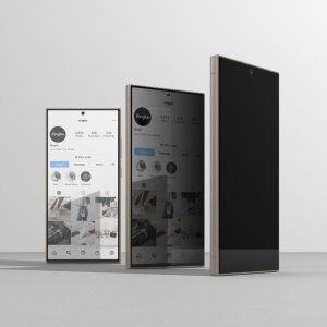 Ringke SZKŁO HARTOWANE RINGKE EASY SLIDE 2-PACK GALAXY S24 ULTRA PRIVACY 3