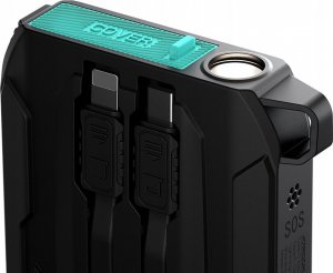 Powerbank Joyroom Powerbank Joyroom JR-L017 10000mAh 22.5W z wbudowanymi kablami USB-C, Lightning czarny 6