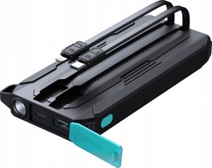 Powerbank Joyroom Powerbank Joyroom JR-L017 10000mAh 22.5W z wbudowanymi kablami USB-C, Lightning czarny 7