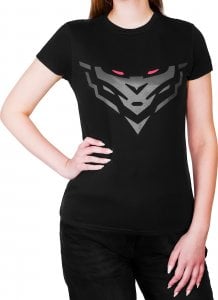 Diablo Damska koszulka gamingowa Diablo Chairs, czarna, rozmiar M 1