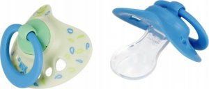 NUK Smoczek Usztywniający Silikonowy 18-36m Signature Niebieski 2 szt. (540802) 4