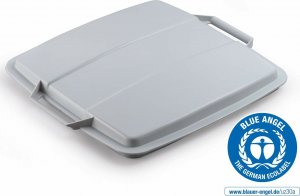 Durable Deckel ECO* do DURABIN 90L kwadratowy szary 9