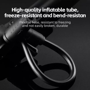 RockBros Pompka rowerowa Rockbros 42310006001 z manometrem - czarna 3