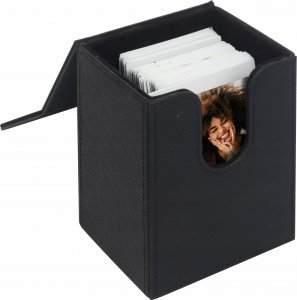 Pokrowiec LoveInstant Etui Pudełko Box 100x Zdjęcia Do Fuji Instax Square Sq1 Sq6 Sq10 Sq20 Sq40 / Czarny 4