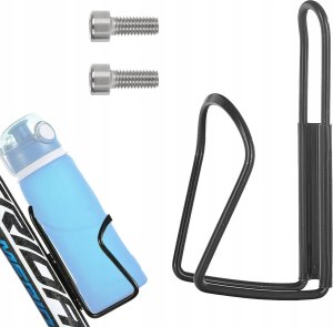 KELTIN Aluminiowy uchwyt rowerowy na bidon + śruby montażowe (300) 4